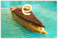 Tarte au citron chocolat�e