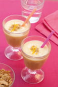 Milk shake aux c�r�ales,  orange et gingembre 