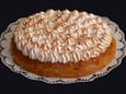 Tarte tatin meringu�e au caramel au beurre sal�