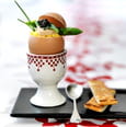 Oeufs brouill�s au caviar et foie gras Delpeyrat