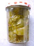 Variantes de tomates vertes � l aigre-douce