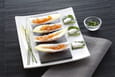Endives ap�ritives au tartare de saumon