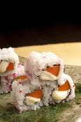 Maki de carotte et de Brie de Meaux AOP