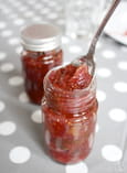 Chutney aux figues, raisins, verjus et safran 
