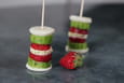Club-fraise en brochette