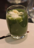 Smoothie de courgettes, m�che et ch�vre