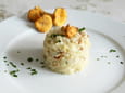 Risotto � la dinde et aux girolles