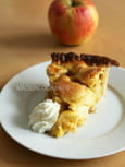 Tarte aux pommes fa�on am�ricaine