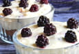 Cheesecake aux m�res sans cuisson