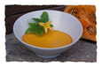 Cr�me sucr�e au potiron et citron