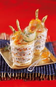 Verrine tout saumon