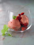 Sorbet � la fraise des bois