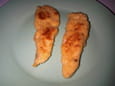 Poulet pan� aux noisettes