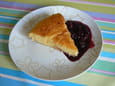 Gateau breton au beurre sal� et fruist rouges