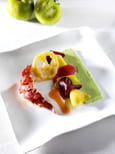 Homard � la tomate verte