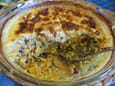 Gratin de pois jaunes cass�s