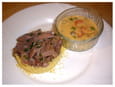 Cuisses de canard � la sauce cr�meuse