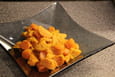 Salade de patate douce au sirop d �rable et thym