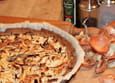 Tarte l�g�re � l�oignon, romarin et piment