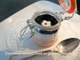 Verrine au saumon fum� en gel�e d amandes