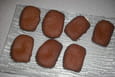 Mini cake au chocolat caramel