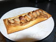 Tartelettes feuillet�es aux poires et boudin blanc