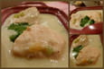 Blanquette de saumon � la vanille