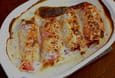 Quenelle en b�chamel au four