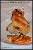 Aum�ni�re de boudin blanc aux poires