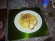 Lotte au champagne et aux petits l�gumes