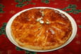 Galette des rois au chocolat et � l amande