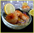Risotto au citron et aux Saint-Jacques