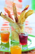 Bouquet de cr�pes roul�es � la Confiture Bonne Maman