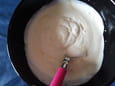Petite sauce � la cr�me fra�che et � la ciboulette