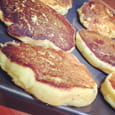Pancake de pomme de terre �chalote ciboulette