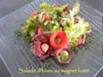 Salade d hiver au magret fum�