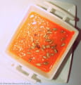 Soupe au potiron et ses graines de tournesol