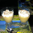 Verrine de panna cotta li�geoise