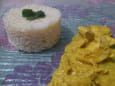 Poulet au curry et lait de coco