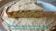 G�teau aux pommes et son croustillant aux amandes