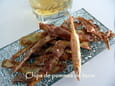 Chips de pelures de pommes de terre