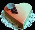 Coeur champagne framboise
