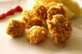 Nuggets croustillants pan�s aux corn-flakes