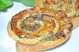 Feuillet�s aux courgettes et fromage
