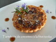 Tartelette de crevettes � la f�ve tonka