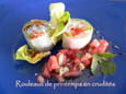 Rouleaux de printemps en crudit�s