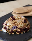Salade d �peautre, chou et betterave