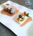 Dodine de volaille langoustine et jardin d hiver