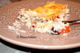 Gratin de riz tomates s�ch�es cr�me de parmesan
