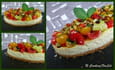 Cheesecake sal� au bruccio et � la menthe